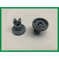 2 x Smeg Dishwasher Upper Top Basket Roller Wheel DWA314SD DWA314W