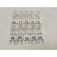 10 x 25W Chef 627 Classic Oven Halogen Lamp Light Bulb Globe EOC627W 94403148317
