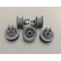 5 x Bosch Dishwasher Upper Top Basket Rack Wheel SMS50E52AU/01 SMS50E52AU/50