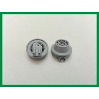2 x Bosch Dishwasher Lower Basket Rack Wheels SMI50E45AU/01 SMI50E45AU/50