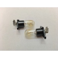2 x Samsung Microwave Lamp Light Bulb Globe ME6104W1 ME6104W1/XSA