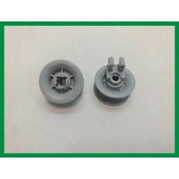 2 x Bosch Dishwasher Upper Top Basket Rack Wheel SMS50E32AU/18 SMS50E32AU/23