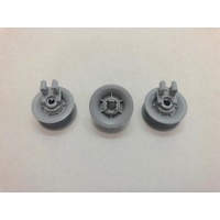 3 x Bosch Dishwasher Upper Top Basket Rack Wheel SMS50E32AU/03 SMS50E32AU/04