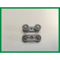 Genuine Beko Dishwasher Side Rail Wheel Guide Group DSFN1530S DSFN1530W