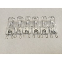 6 x Miele Oven Halogen Lamp Light Bulb Globe H6860B H6860BP H6860BPX H6890BP