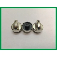 3 x Genuine Smeg Oven Control Knob SA561X-8 SA578X-8 SAP578X-9