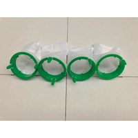 4 x Simpson EZISET 605 Washing Machine Lint Filter Bag 36S605L*00 36S605L*02