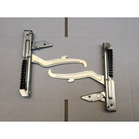 2 x Genuine Whirlpool 900mm Stove Oven Door Hinge ACG900 ACG900IX ACG 900 IX