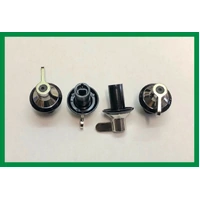 4 x Smeg Gas Cooktop Control Knobs PGA95F3 PGFA95F-2 Genuine Replacement