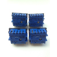 4x Genuine Simpson Atlas La Stella Cooktop Hotplate Control Switch 3W701S 3W701W