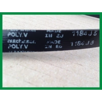 AEG Washing Machine Motor Drum Drive Belt for LL1620, 91452533100, 91452534100