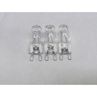 3 25W Simpson Oven Halogen Lamp Light Bulb Globe 63K906S 63K906W 63K914S 63K914W