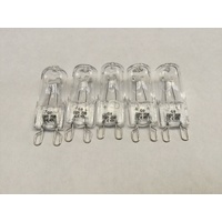 5 x 25W Bosch Oven Halogen Lamp Light Bulb Globe HBA58T650A/13 HBA58T650A/35