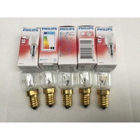 5 x Simpson ESPRIT 807 Oven Lamp Light Bulb Globe 63C807S*13 63C807W*13