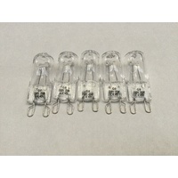 5 x Bosch Serie 8 Oven Halogen Lamp Light Bulb Globe HBC34D554P HBC34D554P/01