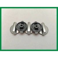 5 x Westinghouse Silver Gas Cooktop Control Knobs 900mm GHP95S*51 94325358651