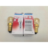 2 x Simpson CONTESSA 872 Stove Oven Lamp Light Bulb Globe 62A872V*14 62A872V*15