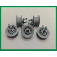 5 Pack Bosch Dishwasher Upper Basket Wheels for SCE53M05AU/01 /02 and Compatible Models