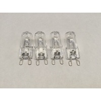 4 x 40W Smeg Oven Halogen Lamp Light Bulb Globe C6CMXA8 C6GMXA8 C6GVXA8
