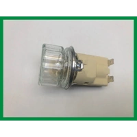 Genuine Smeg Oven Lamp Light Bulb Globe + Glass Cover Assembly SCA705X SCA706X