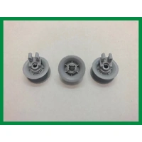 3 x Bosch Dishwasher Upper Basket Rack Roller Wheels for SMS50E52AU/55 & SMS50E52AU/68
