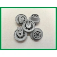 5 x Bosch Dishwasher Lower Basket Rack Wheel SMS50E52AU/01, /50, /55, /68