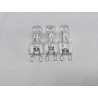 3 x Miele Oven Halogen Lamp Light Bulb Globe H5140B H5240B H5240BP
