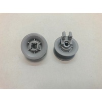 2 x Bosch Dishwasher Upper Top Basket Rack Wheel SMS50E32AU/34 SMS50E32AU/35