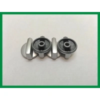 4 x Westinghouse 700mm Gas Cooktop Silver Control Knobs – Suits GHP775S, 943253584