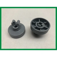 2 x Smeg Dishwasher Lower Bottom Basket Wheel DWAU315X DWAU315X1 DWAU315XT
