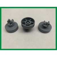 3 x Smeg Dishwasher Lower Bottom Basket Wheel DWAU214XO DWAU314X DWAU314X1