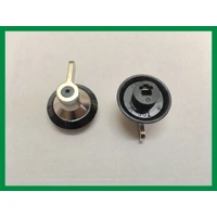 2 x Smeg Ceramic Glass Cooktop Control Knobs – Fits SA605, SA605SS & More