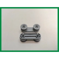 2 x Smeg Dishwasher Basket Wheel Support Guide PL8210X-1 PL8210X-2 PL823X