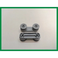 2 x Kleenmaid Dishwasher Basket Wheel Support & Guide DW6010 DW6011 Genuine Parts