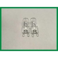 2 x Whirlpool Oven Halogen Lamp Light Bulb Globe AKZM775 AKZM775IX AKZM775/IX