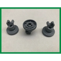 3 x Smeg Dishwasher Upper Top Basket Roller Wheel SA673WH SA673X SA682X.1