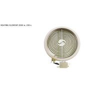 Bosch Ceramic Glass Cooktop MEDIUM Hotplate Element PKE645C17A/01 PKE645CA1A/01 00644726