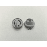 2 x Bosch Dishwasher Lower Bottom Basket Rack Wheel SMS63M08AU SMS63M08AU/01