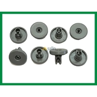 Genuine AEG Dishwasher Lower Basket Wheel Kit F88080IM 911928615