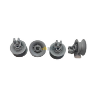 4 x Bosch Dishwasher Upper Top Basket Rack Wheel SMS40M12AU/80 SMS40M12AU/85