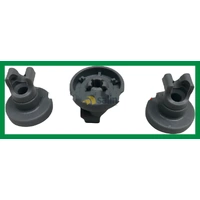 3 x Smeg Dishwasher Upper Top Basket Roller Wheel DWA6315X1 DWAFI152T