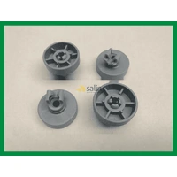 4 x Smeg Dishwasher Lower Basket Wheel Set – Suits DWAU315X1 DWAU315XT & More