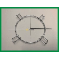 Genuine Smeg Stove Oven Gas Cooktop WOK Burner Adaptor FS9606XS FS9606XSN