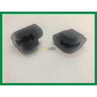 2 x Smeg Oven Door Glass Corner Rubber Spacer TRA4110BL TRA4110P