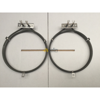 2 x 2000W Smeg 900mm Stove Oven Fan Forced Element TRA90BL TRA90P