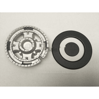 Westinghouse 617 Stove Oven Cooktop WOK Burner Head + 2 CAP WFG617WALP 943000919