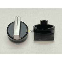 2 x Genuine Bosch Gas Cooktop Control Knob PPH6A6B20A/17 PPH6A6B20L/01