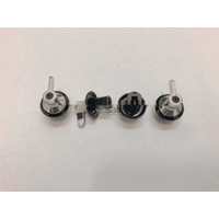 4 x Genuine Smeg Gas Cooktop Control Knob PGF75F-4 PGF75K-4 PGF96 PGF96BE