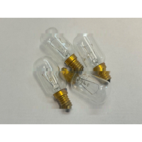 4 x Chef Classic Oven Lamp Light Bulb Globe EOC670SA EOC670TN EOC670TR