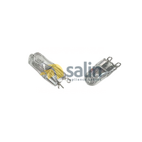 2 x Westinghouse 665 Oven Halogen Lamp Light Bulb Globe WVG665WNG 94403171117